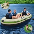 thumbnail image 3 of Bote Inflable Lancha Balsa Voyager X3 Bestway Con Remos 3 Personas, 3 of 4