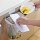 thumbnail image 4 of Juego de 2 soportes para bolsas de basura colgantes con tapa, soporte para bolsa de basura colgante portátil, armario de cocina, estante de almacenamiento de residuos de viaje para acampar, 4 of 7