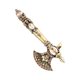 thumbnail image 3 of Broche de Halloween ANGGREK Vintage Tomahawk 6 x 2.8cm, 3 of 8