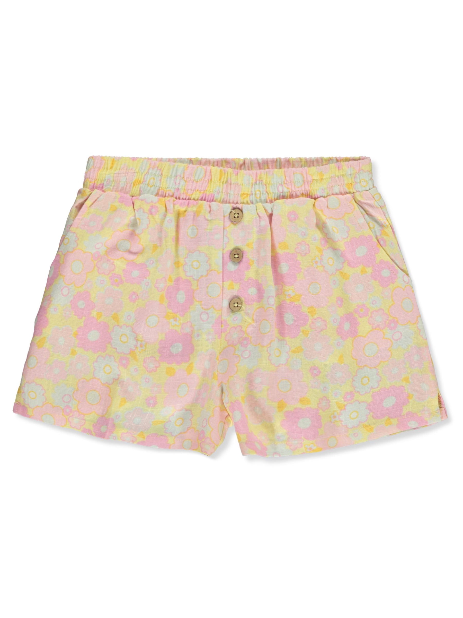 Jessica Simpson Girls' 2-Piece Stripe Shorts Set Outfit, Sizes 4-12