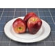 thumbnail image 2 of Juego de 10 manzanas artificiales de imitación de manzana roja oscura realistas., 2 of 2