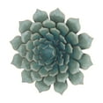 thumbnail image 5 of DecMode Teal Metal Floral Wall Decor, 5 of 8