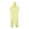 thumbnail image 1 of Bata de laboratorio ESD Ropa antiestática Ropa de una pieza Puños elásticos con capucha Uniforme de trabajo (Amarillo, L), 1 of 7