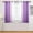 Purple, variant on Short Sheer Curtains for Living Room 64 inch Length 2 Panels Set, Grommet Semi Sheer Privacy with Light Filtering Flax Window Treatments for Bedroom, W52 x L64, Light Blue