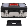 thumbnail image 2 of Tool Storage Box, Lockable Tool Box 14 Inch  for Home Maintenance, 2 of 7