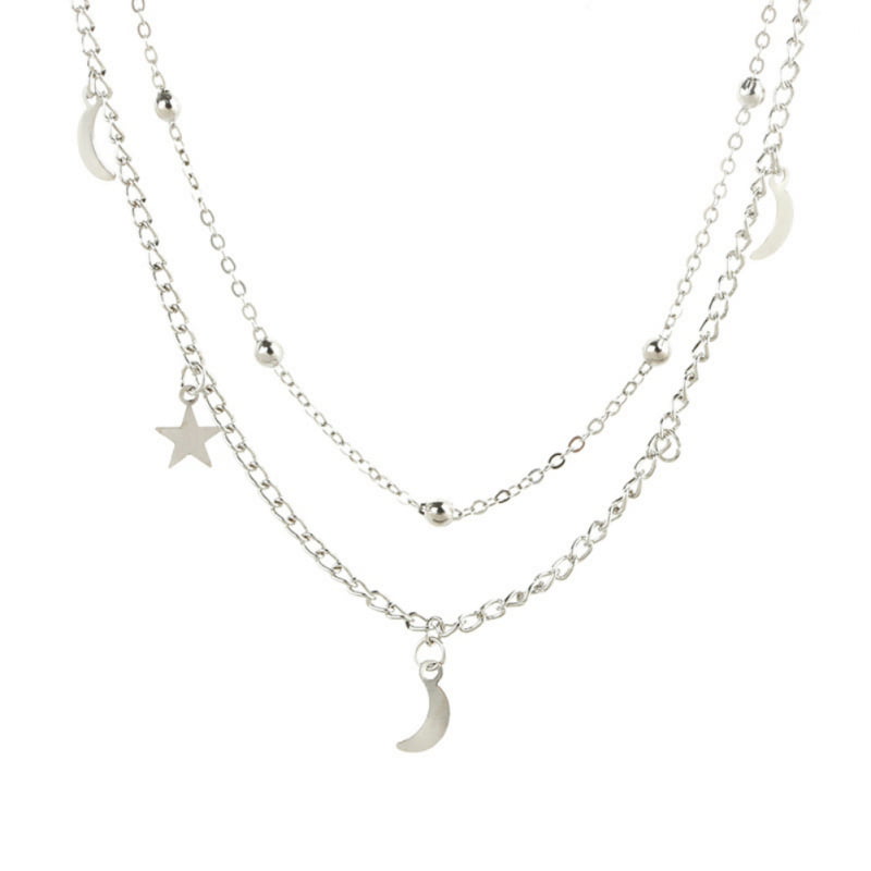 Guess Necklace silver-colored simple style Jewelry Chains Necklaces 