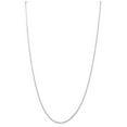 thumbnail image 3 of Auriga Fine Jewelry 14K White Gold 1.2 mm Concave Box Chain Necklace for Women 20", 3 of 6