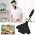 thumbnail image 1 of Up to 65% off Kitchen Gadgets Double-sided Sandwich Baking Pan Breakfast Pan Removable Sandwich Clamp Lightweight Portable Sandwich Frying Pan Kitchen Gadgets Kitchen Organizers and Storage, 1 of 9