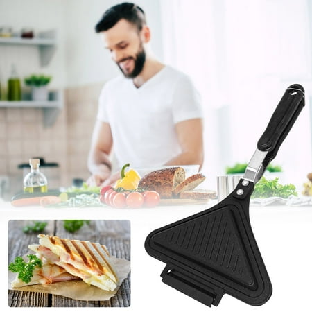 

Double-sided Sandwich Baking Pan Breakfast Pan Removable Sandwich Clamp Lightweight Portable Sandwich Frying Pan Kitchen Gadgets