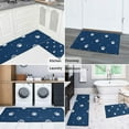thumbnail image 5 of Paw Print Kitchen Rugs Sets Of 2,Anti Fatigue Kitchen Mat Rugs Non Slip Washable,Decorative Kitchen Floor Mats for Kitchen,Sink,Laundry,17"x30"+17"x47", 5 of 7
