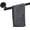 Matte Black, variant on Brushed Nickel Bath Towel Bar Single Bars Towel Rack Rod Classic Wall Mounted SUS304 Stainless Steel Bathroom Towel Holder Toilet Kitchen Towel Shelf Single Layer,16 inches