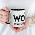 thumbnail image 5 of CafePress - I Am A Woman Mug - 11 oz Ceramic Mug - Novelty Coffee Tea Cup, 5 of 6