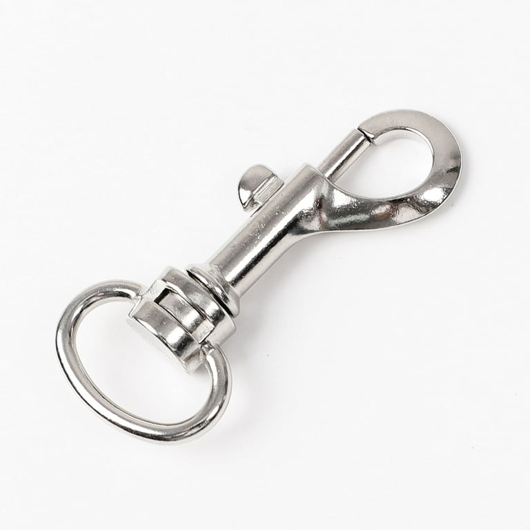 10 Pc Swivel Snap Hook Eye Bolt Pet Lobster Clasp Key Chain Nickel Pla —  AllTopBargains
