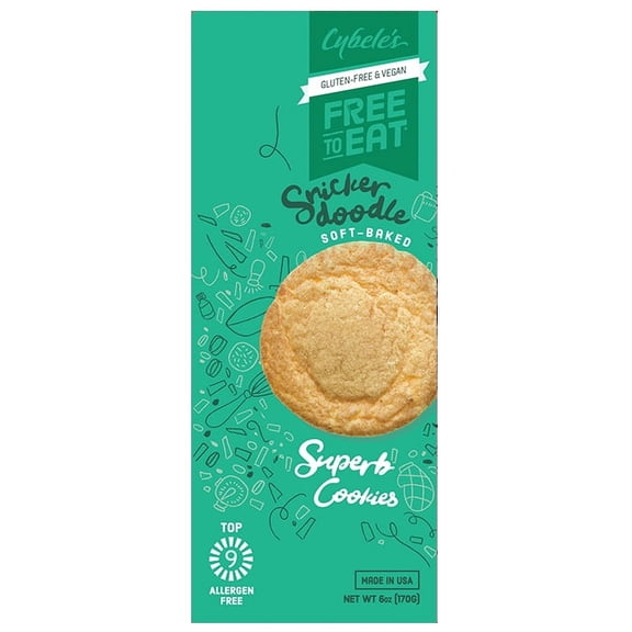 CYBELE'S CKY, FREE TO EAT, SNICKERDOODLE, 6 OZ.