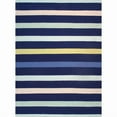 thumbnail image 2 of Pasargad Home Hampton Collection Indoor/Outdoor Area Rug- 8' 9" X 11' 9",Blue, 2 of 9