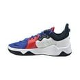 thumbnail image 4 of Nike PG 5 Men's Basketball Shoes White-Rush Blue-Black cw3143-101, 4 of 6