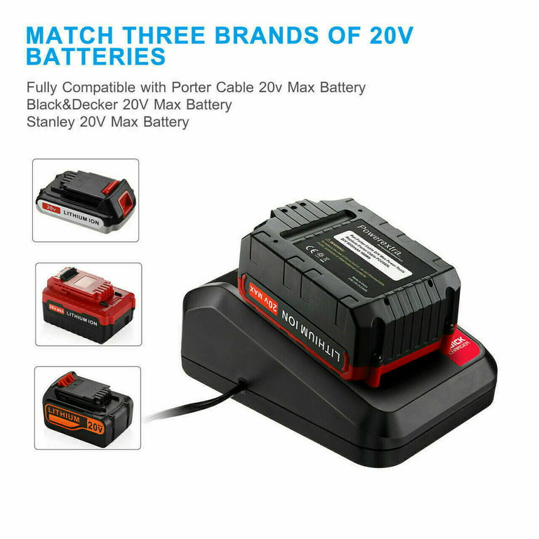 Fancy Buying CO. 20v max lithium battery charger for porter cable