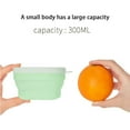 thumbnail image 4 of Foldable Food Bowl with Lid Leak-Proof Microwave Safe Salad Bowl Silicone Collapsible Camping Bowl Expandable Food Storage Container Bento Box Outdoor, 4 of 4