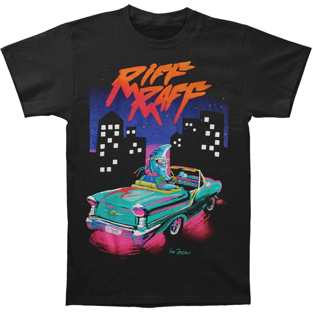 Riff Raff Men's 3 Moons T-shirt Black 