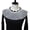 White, variant on Simple Faux Collar Detachable Neckpiece Decorative Collar Shawl Wrap For Blouse Dress Travel and Formal Event