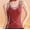 Red, variant on Women Fall Winter Sleepwear,Sleepwear With Built In Bra,Thermal Tank Top Women,Fleece Tank Top For Women,Thick Heated Abdomen Warm Camisole For Fall And Winter