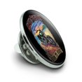 thumbnail image 2 of Beach Beauty Motorcycle Bike Born Ride Metal 0.75" Lapel Hat Pin Tie Tack Pinback, 2 of 5