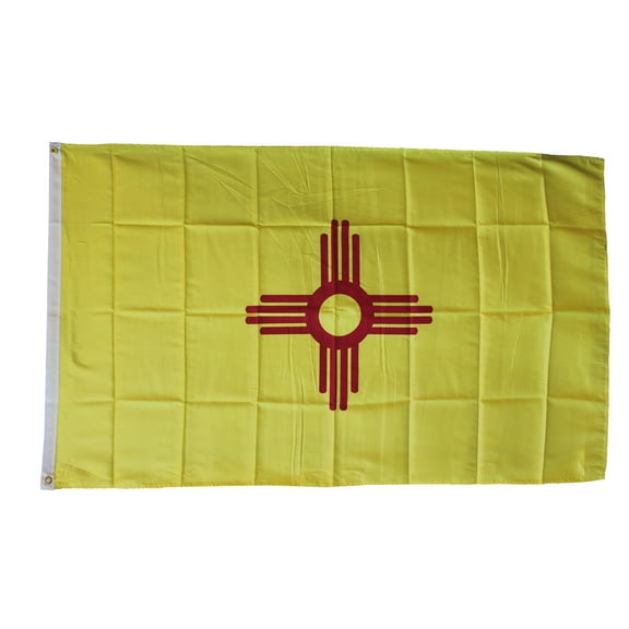 New Mexico - 3'X5' Polyester Flag