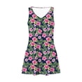 thumbnail image 6 of Livrdious Floral Dresses for Women Summer Boho V Neck Sleeveless Tank Dress with Pockets, A-Line Loose Fit Swing Sundress Casual Beach Vacation, 6 of 6