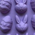 thumbnail image 5 of Easter Egg Rabbit Silicone Cake Fondant Chocolate Mold Biscuit Baking Supply, 5 of 5