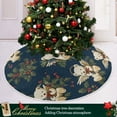 thumbnail image 3 of Ryvnso Christmas Tree Skirt Bears with Wings Xmas Tree Skirts Ornament Home Decorations 35.4", 3 of 6