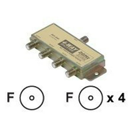 F Connector Splitter - Steren Satellite Splitter - Antenna splitter - F connector (F) - F connector (F) - shielded - 90 dB