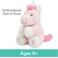 thumbnail image 3 of Baby GUND Alora The Unicorn Animated Plush, Singing Stuffed Animal Sensory Toy, Sings ABC Song and 123 Counting Song, Pink, 11”, 3 of 7