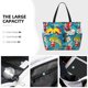 thumbnail image 2 of Easygdp Japanese Koi Bolsa de Viaje de Playa de Gran Capacidad, Bolsa Tote Perfecta para la Playa, Escapadas de Fin de Semana y Viajes, 2 of 6