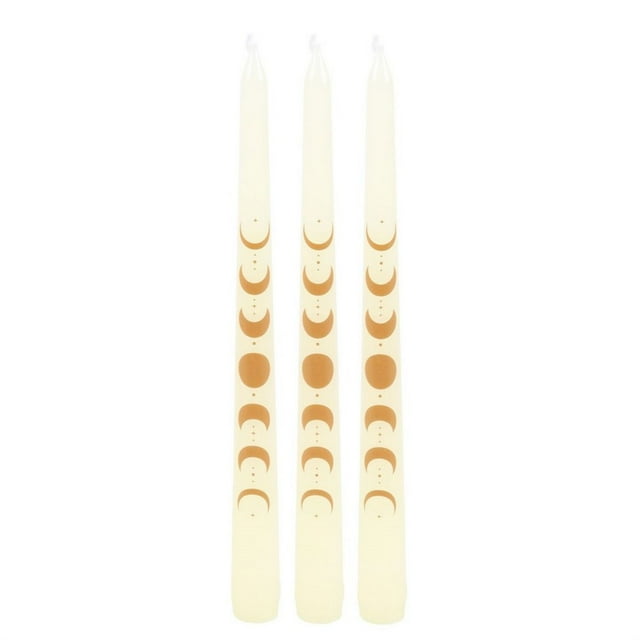 Something Different Bougie Conique Phases de Lune (Lot de 3)