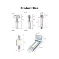 thumbnail image 2 of 16pcs Bifold Door Hardware, Bi-fold Closet Door Hardware Repair Tool Kit, 2 of 5