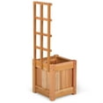 thumbnail image 4 of All Things Cedar 12w x 12d x 13h Set of 2 Planter Box's with Trellis, 4 of 4