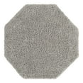 thumbnail image 2 of Unique Loom Everyday Shag Collection Area Rug - Solid (4' Octagon Light Gray), 2 of 5