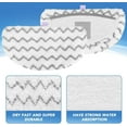 thumbnail image 3 of 8 Pack 1940 Steam Mop Replacement Pads for Bissell Powerfresh Steam Mop 1940 1440 1806 1544 2075 2685A 2814 Series, 3 of 6