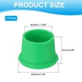 thumbnail image 2 of Uxcell Silicone Wine Stoppers, Reusable Bottle Cover Wine Corks Bottle Caps Wine Saver Seal Keep Fresh for Beer Beverage Drink Green, 2 of 7
