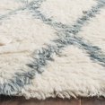thumbnail image 3 of Safavieh Kenya 9' X 12' Hand Knotted Rug in Ivory and Blue, 3 of 4