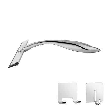 

Stainless Steel Wipers Glass Wipers Bathroom Household Appliances With 2 Hook 10 Inch