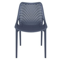 Modholic Nami Dining Chair, Dark Gray