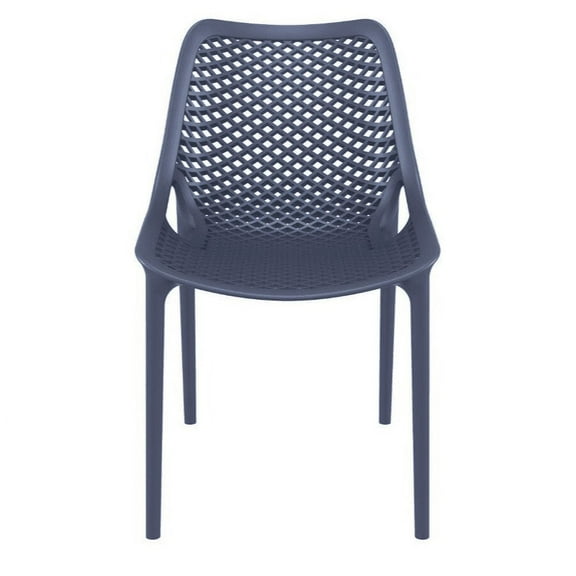 Modholic Nami Dining Chair, Dark Gray