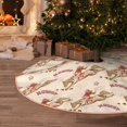 thumbnail image 6 of KLL Howdy Cowgirl Christmas Tree Skirt 48" ,Party Decorations Farmhouse for Christmas Decorations Holiday Party, 6 of 6