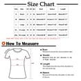 thumbnail image 3 of Dyegold Fall Tops For Women 2023 Trendy Long Sleeve Shirts Casual Loose Floral Tunics Fashion Slit Button Square Neck Blouse, 3 of 5