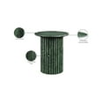 thumbnail image 2 of Meridian Furniture Genoa Green Marble End Table, 2 of 10
