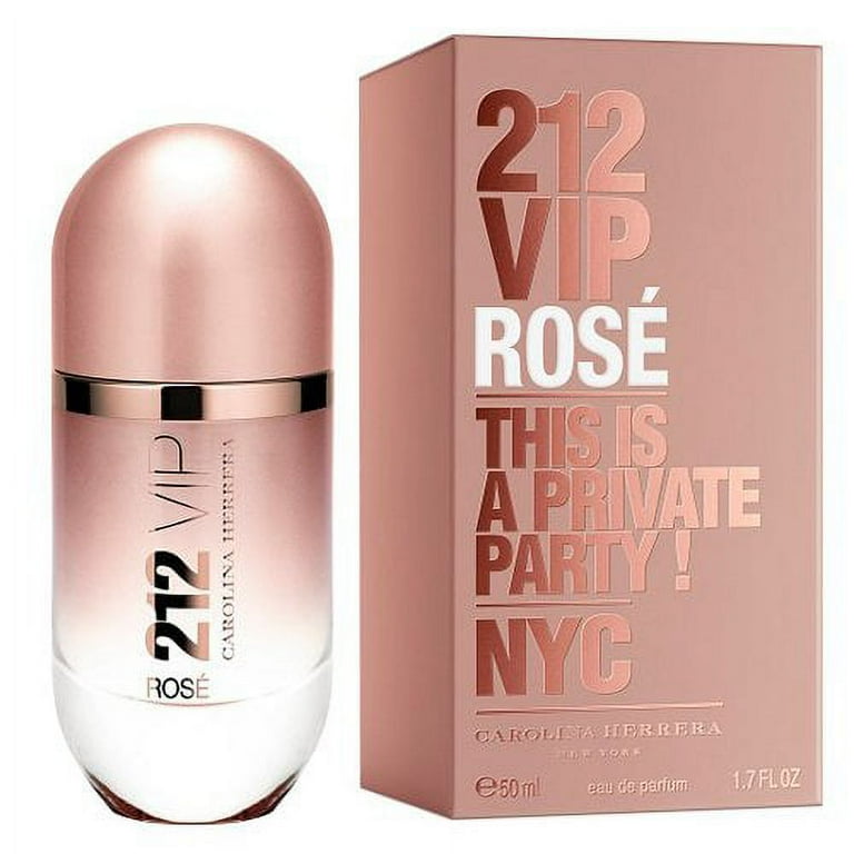 Carolina Herrera 212 Vip Rose Eau de Parfum Spray for Women, 1.7