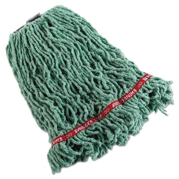 Rubbermaid FGC21206GR00 Swinger Loop Shrinkless Medium 1" Band - Green - 6 Pack