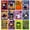 Trick or Treat, variant on Wrapables Make Your Own Halloween Stickers, DIY Make a Face Sticker Sheets, Halloween Crafts and Activities, Party Favors (24 Sheets)