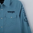 thumbnail image 3 of Wrangler Boys' Blue Lighting Logo Shirt XX-Large, 3 of 4